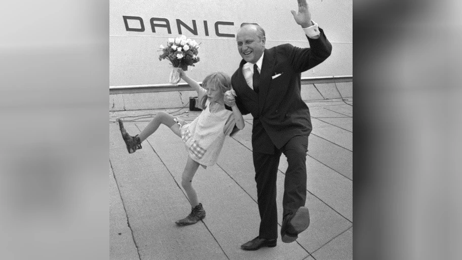 Inger Nilsson als Pippi, 1969.