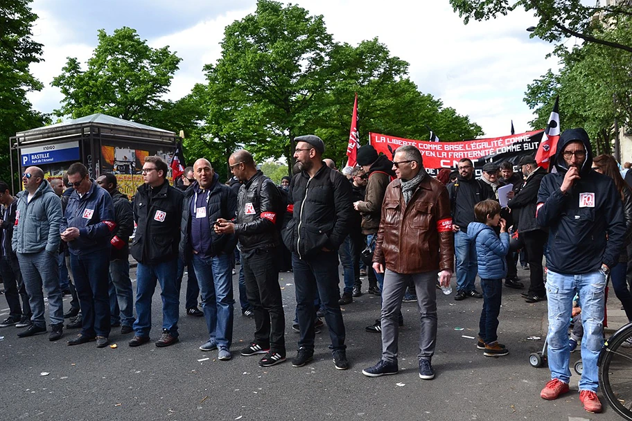 Paris, 1. Mai 2018.