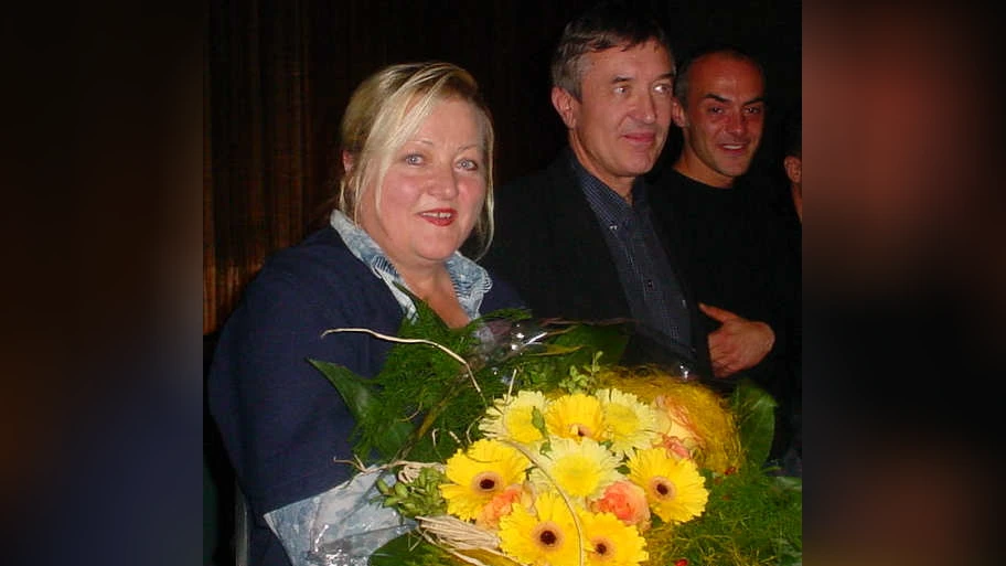 Die deutsche Schauspielerin Marianne Sägebrecht (hier beim Filmfest Biberach 2003) spielt in dem Film die Rolle von Jasmin Münchgstettner.