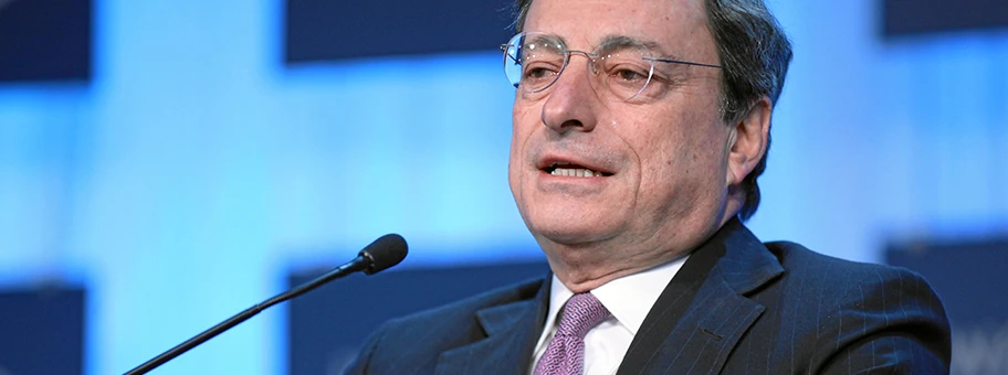 Mario Draghi - Ex Grossbank Goldman Sachs, heute EZB-Präsident und Mitglied der privaten Lobby G30.
