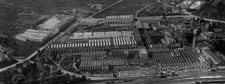 Auch die Werkzeugmaschinenfabrik Oerlikon-Bührle (hier zwischen 1918 und 1937) gehörte zum Portfolio der Finck-Dynastie.