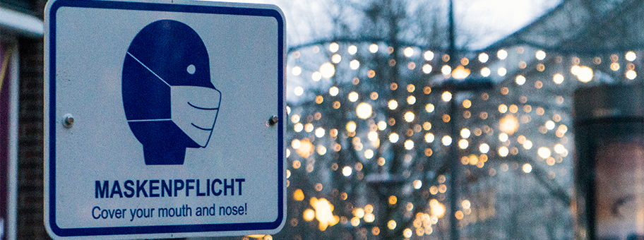 Hamburg während der Covid-19-Pandemie, Dezember 2020.