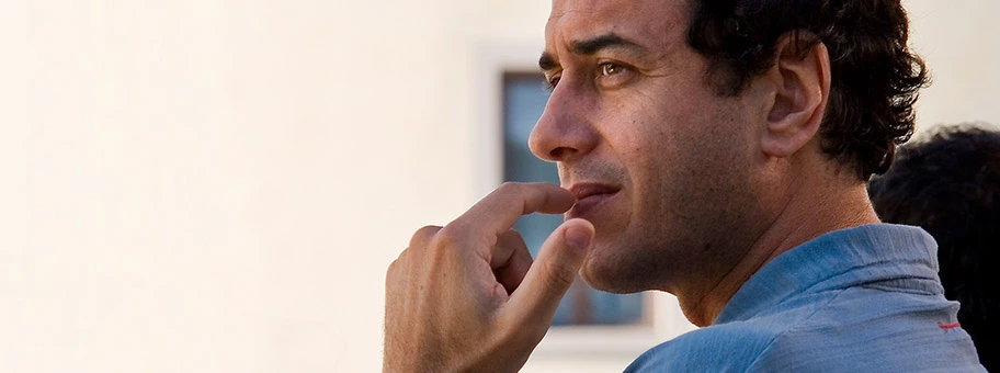 Der italienische Regisseur Matteo Garrone in Castiglioncello (Toscana), Juni 2008.