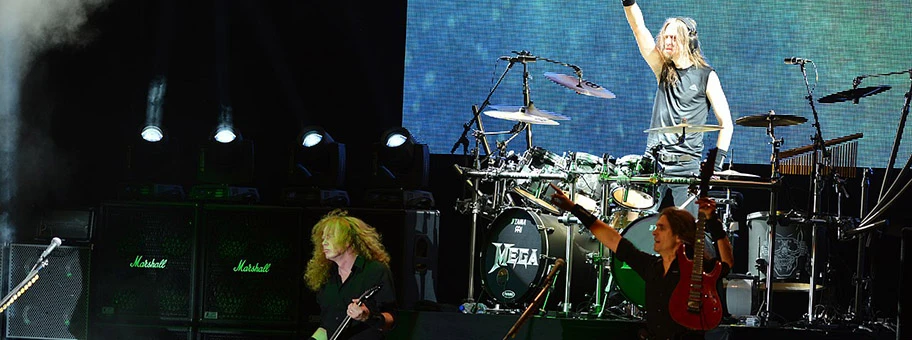 Megadeth beim Elbriot 2017.