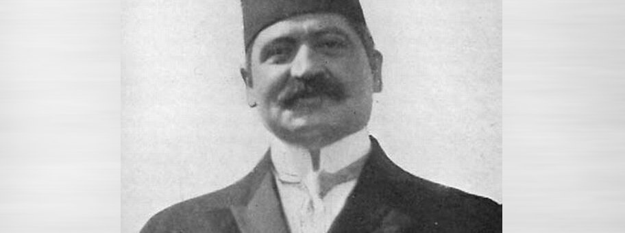Portrait von Talaat Pasha, zwischen 1913 und 1917.