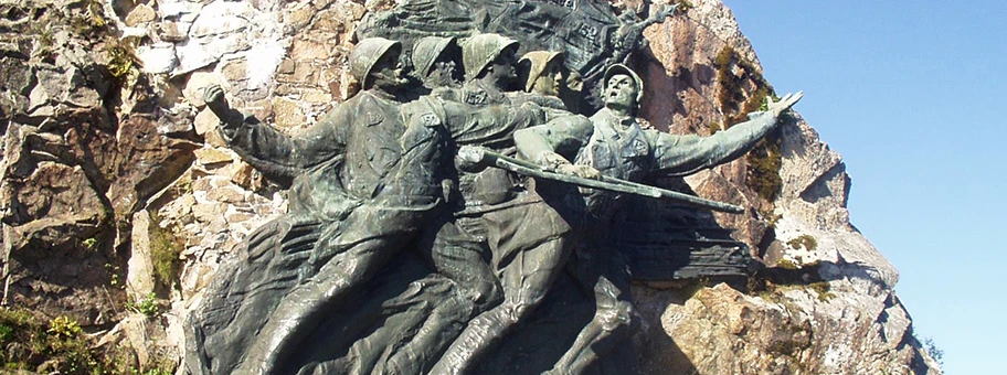 Gedenkstätte Hartmannswillerkopf in Frankreich, welche an die gefallenen Soldaten des 1. Weltkriegs erinnert.
