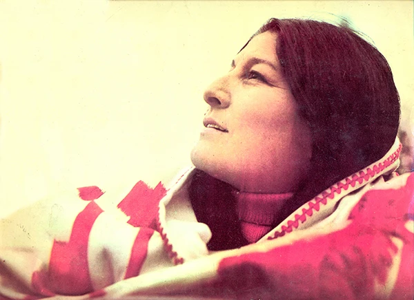 Mercedes Sosa in Argentinien, 1972.