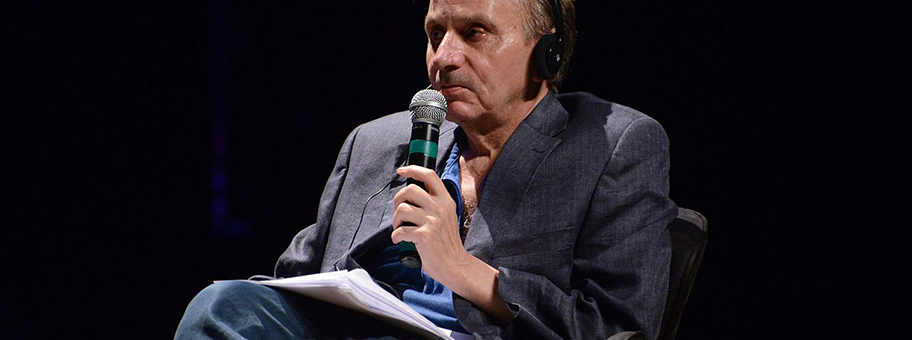 Michel Houellebecq in Porto Alegre, 2016.