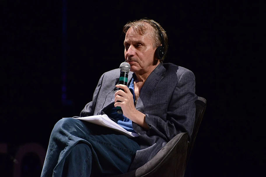 Michel Houellebecq in Porto Alegre, 2016.