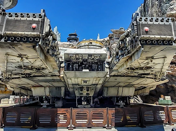 Star Wars-Welt im Disneyland.