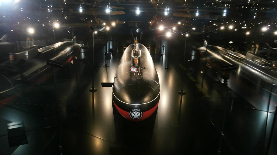 Modell der Kursk K-141 im maritimen Museum von Talinn.