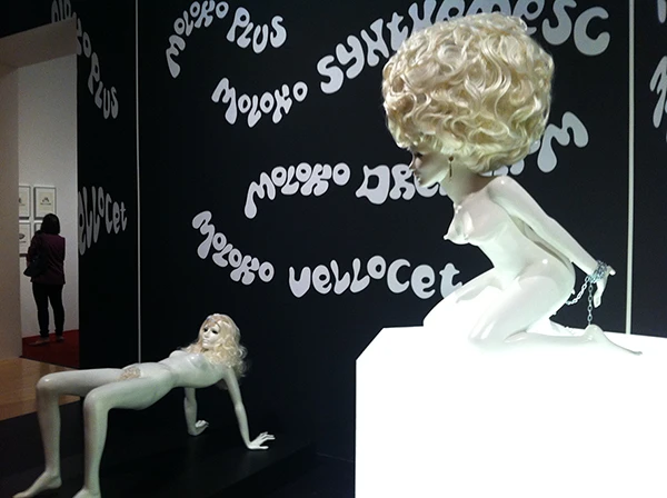 Stanley Kubrick Ausstellung im Los Angeles County Museum of Art.