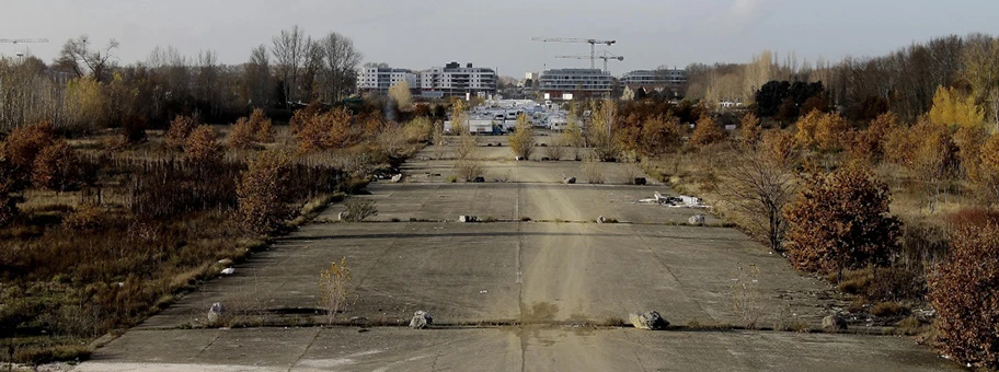 Roma Camp in Toulouse, Frankreich.