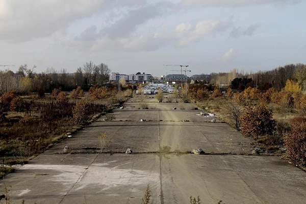Roma Camp in Toulouse, Frankreich.