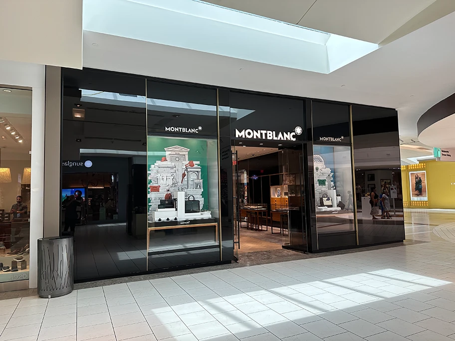 Geschäft von Montblanc in der Dadeland Mall von Miami, USA.