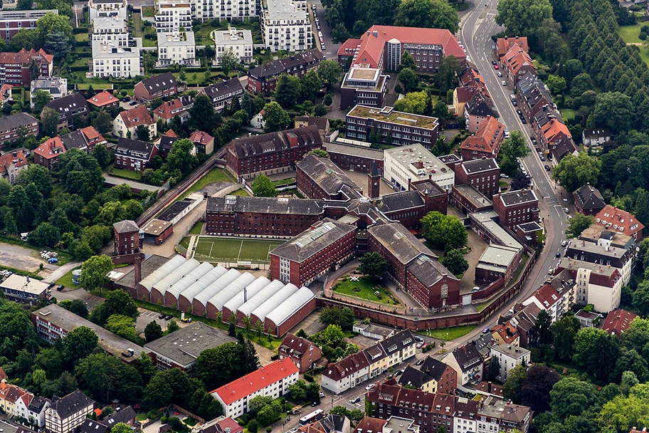 Justizvollzugsanstalt, Münster, Nordrhein-Westfalen, Deutschland.