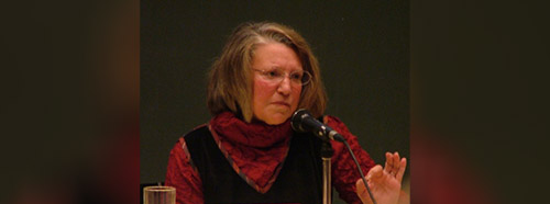 Die US-amerikanische Feministin und Philosophin Nancy Fraser 2008 in Jena.
