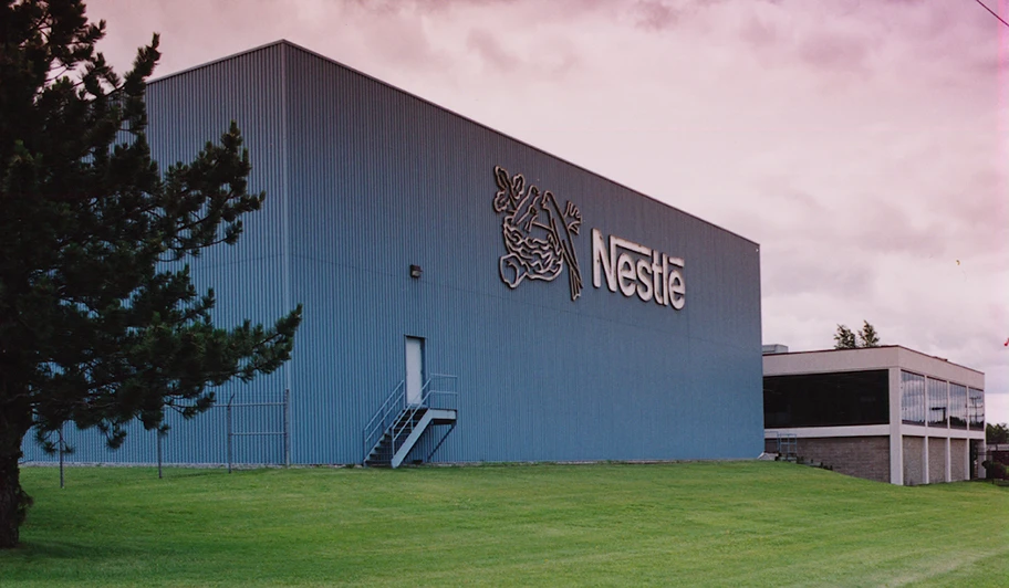 Nestlé Fabrik in Trenton, Ontario.