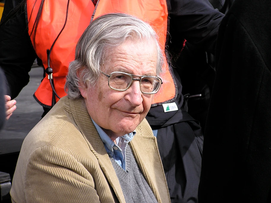 Noam Chomsky.