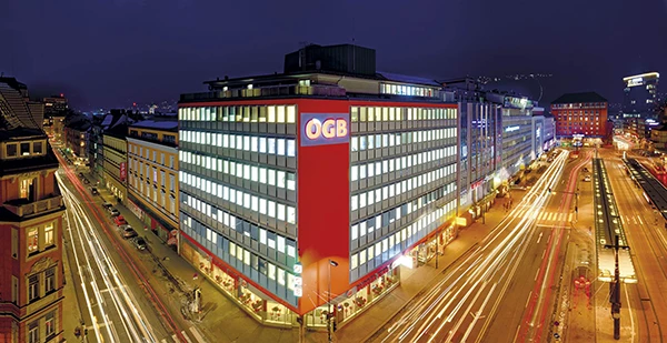 Gebäude des ÖGB Tirol in Innsbruck.