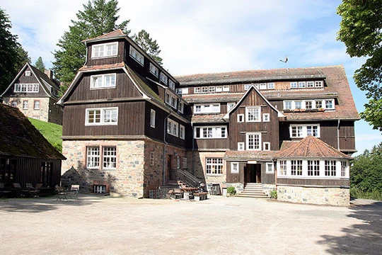 Die Odenwaldschule in Heppenheim, Ortsteil Ober-Hambach. Das Goethehaus.