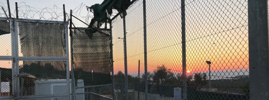 Flüchtlingslager in Moria, Griechenland.