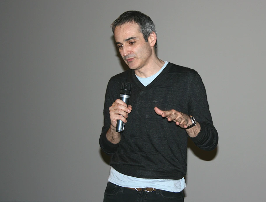 Filmregisseur Olivier Assayas, Februar 2008.