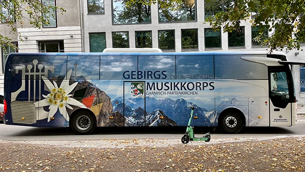 Musiker der deutschen Bundeswehr, September 2022.