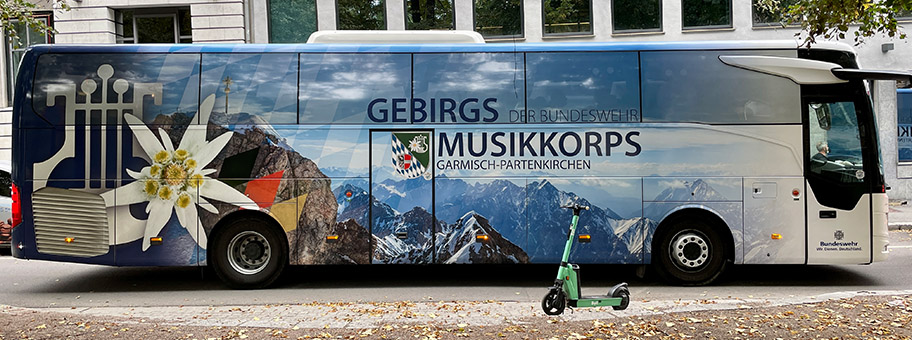 Musiker der deutschen Bundeswehr, September 2022.