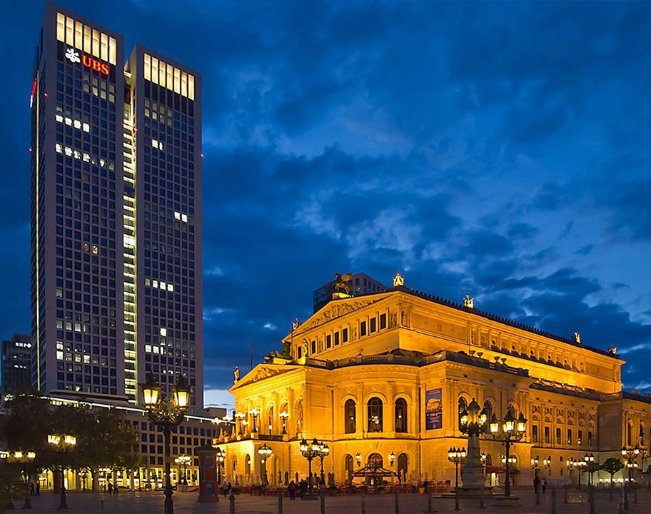 UBS-Turm in Frankfurt am Main.