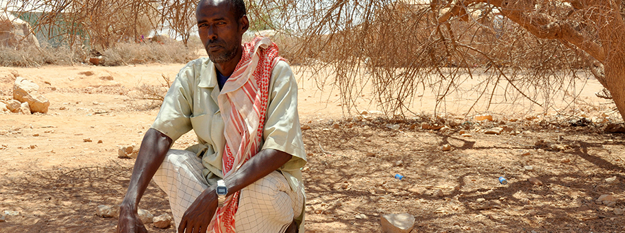 Hirsi Farah Ali aus Waridaad in Somalia beklagt sich über den ausbleibenden Regen.