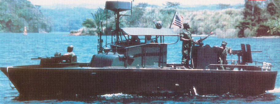 PBR (Patrouillen-Boot) Mk I. im Vietnamkrieg.