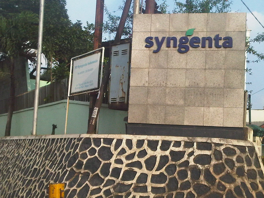 Syngenta Niederlassung in Indonesien.