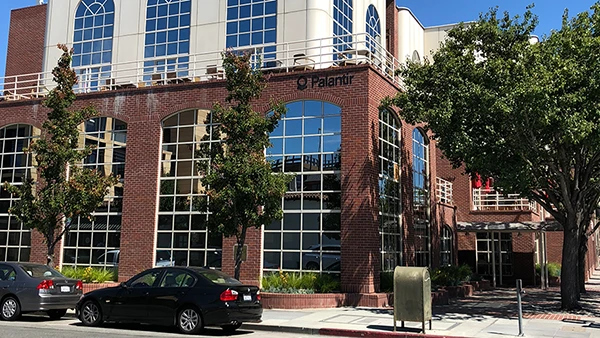 Bürogebäude von Palantir Technologies.