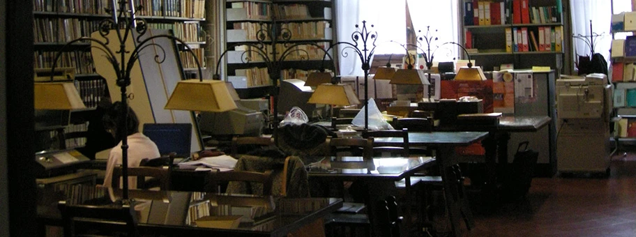 Palazzo dell'arte della lana, biblioteca società dantesca.