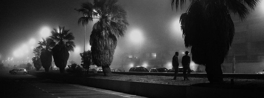 Marseille bei Nacht.