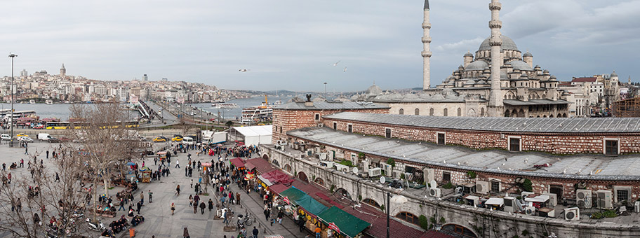 Panorama von Istanbul.