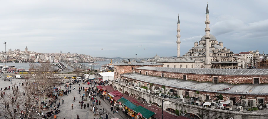 Panorama von Istanbul.