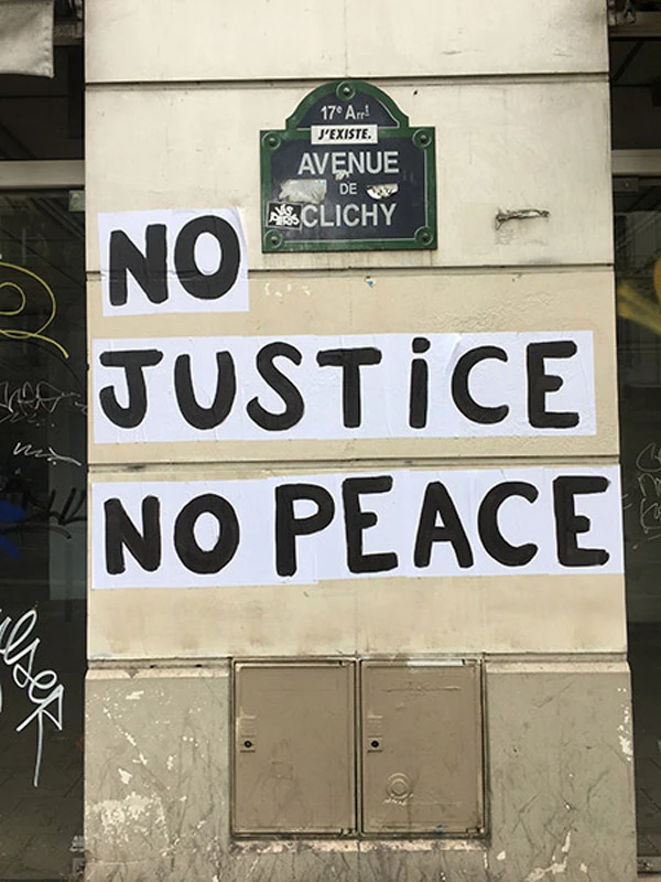 No Justice No Peace