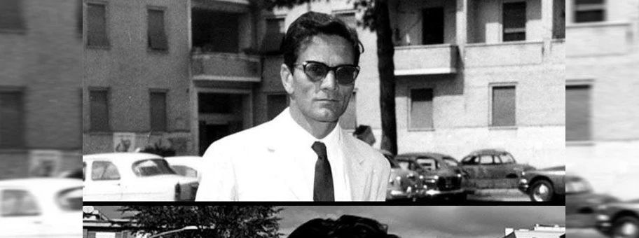 Der italienische Filmregisseur Pier Paolo Pasolini.