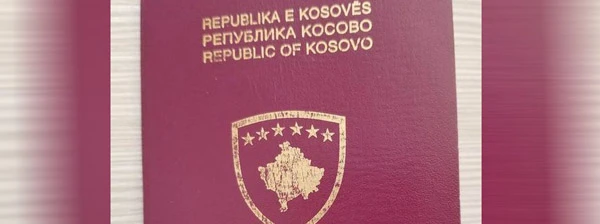 Pass der Republik Kosovo.