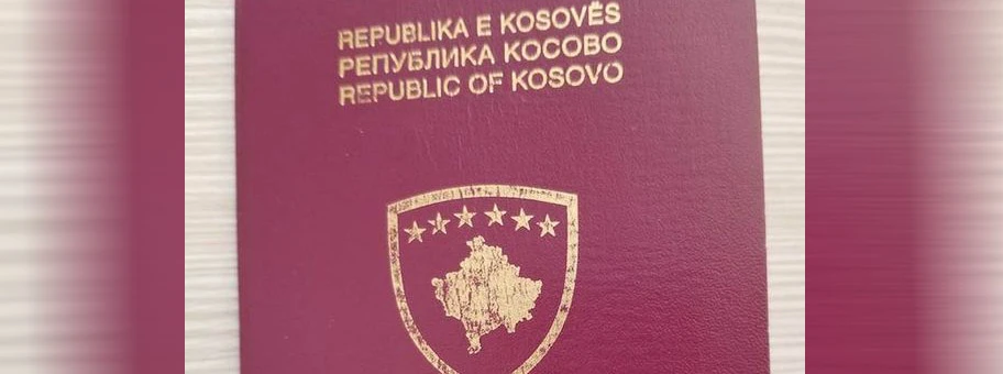 Pass der Republik Kosovo.