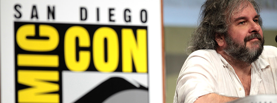 Peter Jackson an der San Diego Comic Con, Juli 2014.