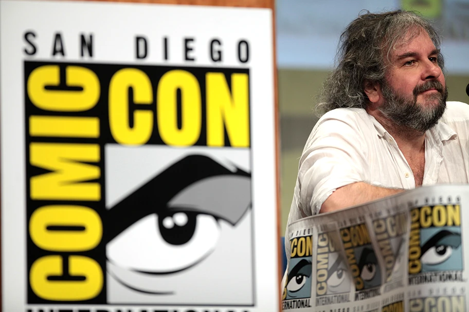 Peter Jackson an der San Diego Comic Con, Juli 2014.