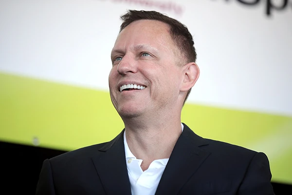 Peter Thiel am „Converge Tech Summit 2022“ in Scottsdale, Arizona.