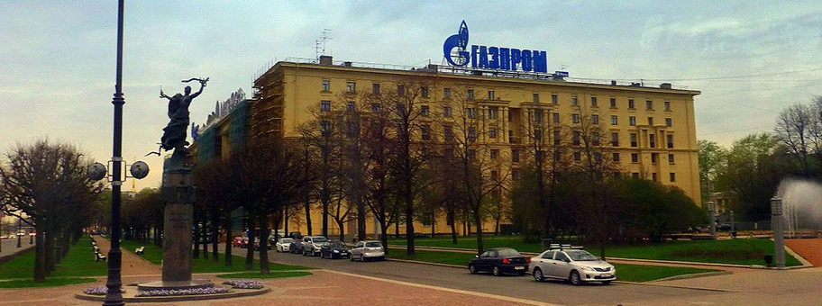 Gazprom in St. Petersburg.