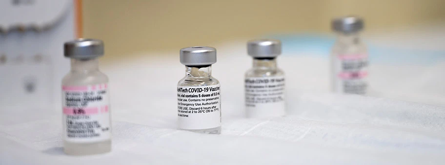 Pfizer-BioNTech Impfstoff gegen COVID-19, Dezember 2020.