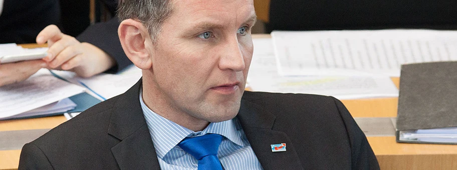 Björn Höcke am AfD Bundesparteitag in Bremen, Februar 2015.