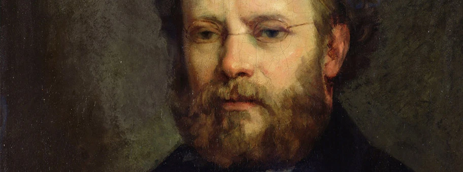 Portrait of Pierre Joseph Proudhon, 1865.