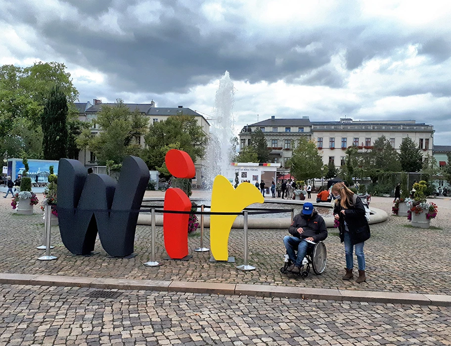 Potsdam Tag der Deutschen Einheit 2020.